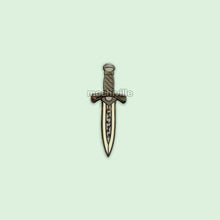 Load image into Gallery viewer, Common Dagger | Enamel Pin
