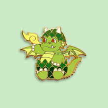 Load image into Gallery viewer, Baby Dragon(Green) | Enamel Pin
