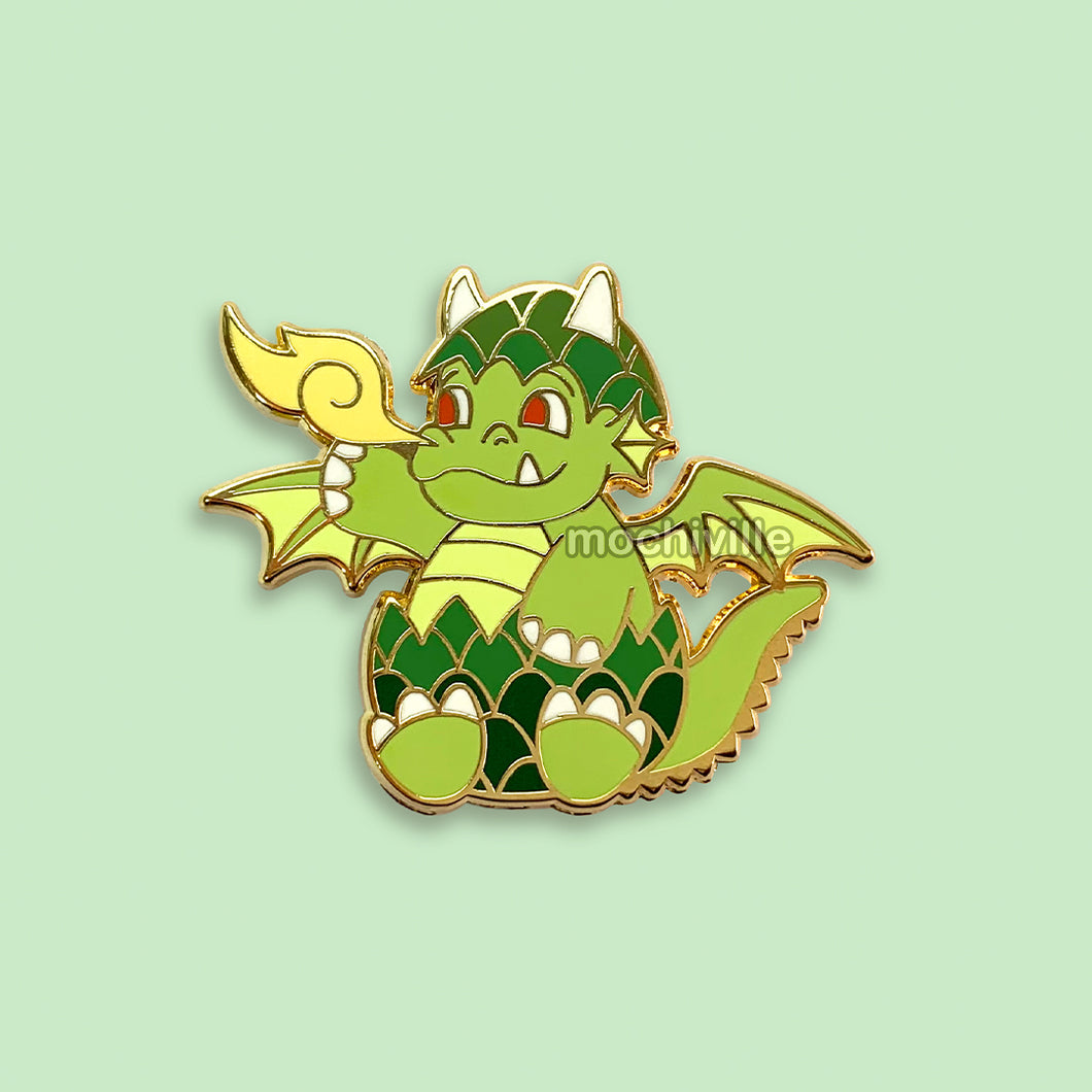 Baby Dragon(Green) | Enamel Pin