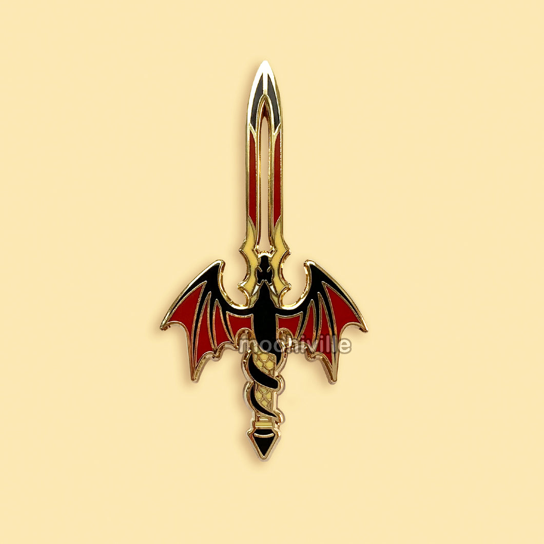 Dragon Wing Sword | Enamel Pin