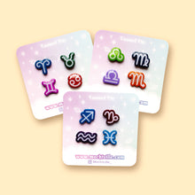 Load image into Gallery viewer, Mini Horoscope Symbol Enamel Pins