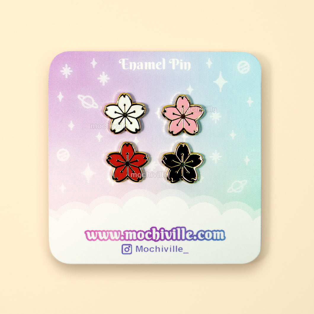 Mini Sakura Flower Enamel Pin | Filler Pins