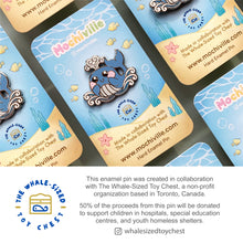Load image into Gallery viewer, Baby Whale | Enamel Pin