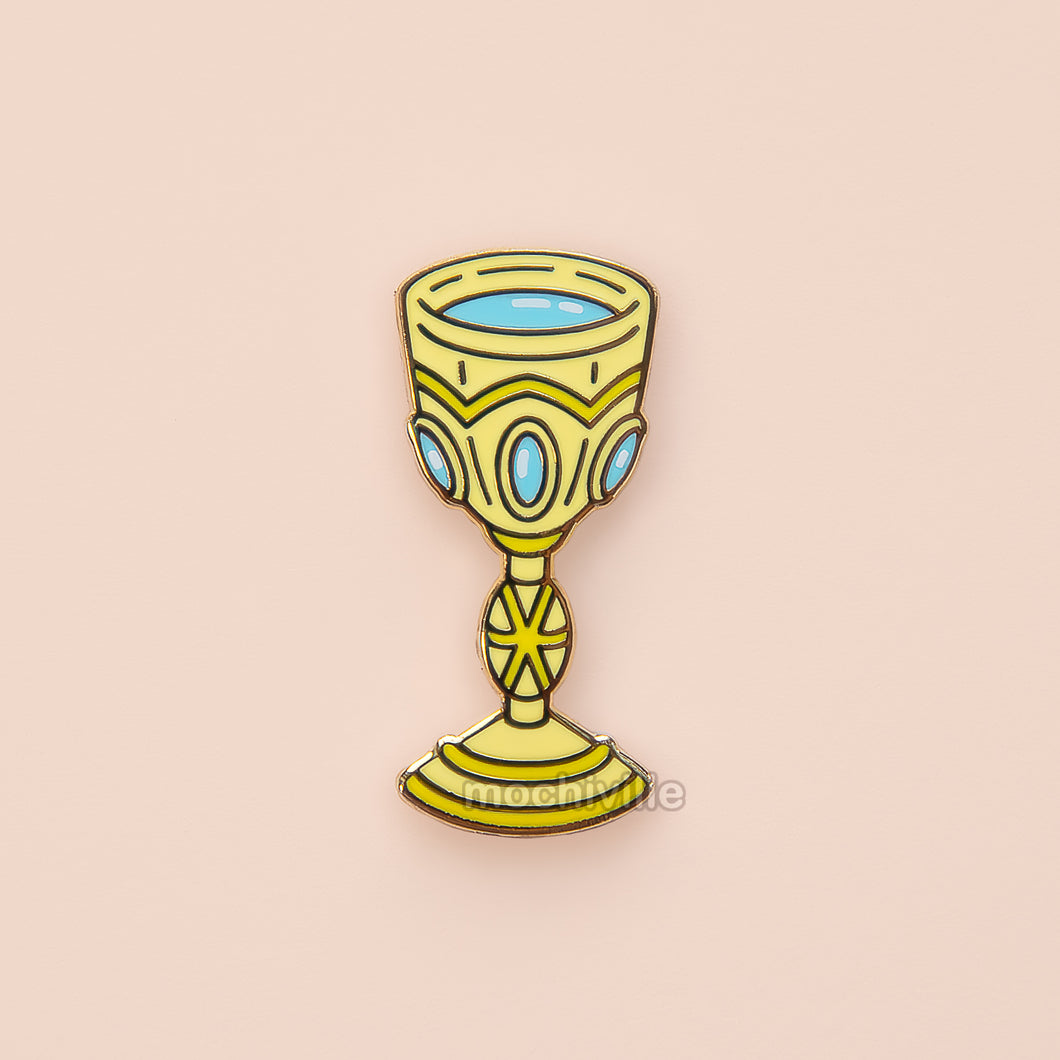 Chalice Goblet (Holy Water) Enamel Pin