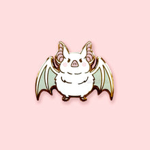 Load image into Gallery viewer, Chonky Bat Pin (White)
