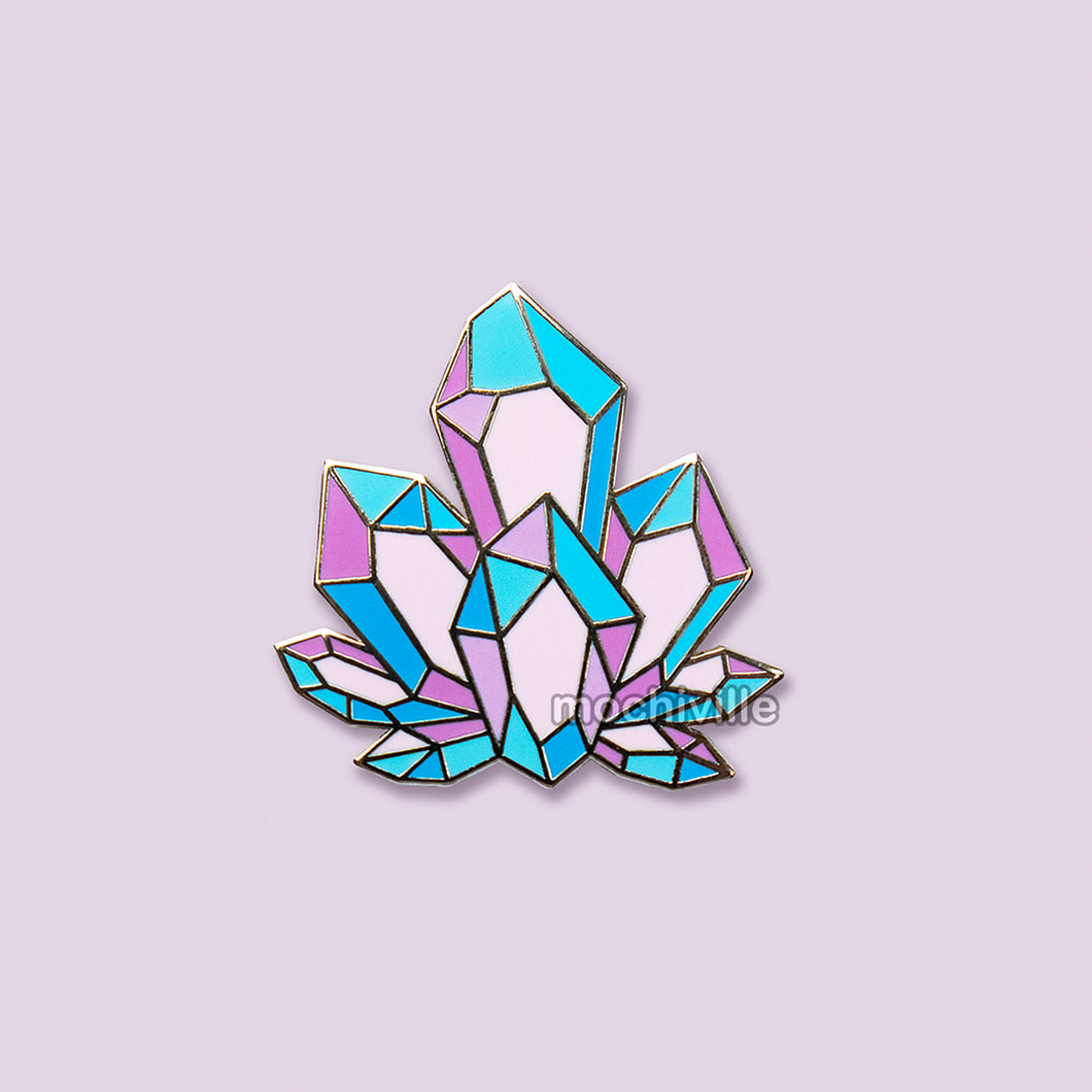 Crystal Cluster | Enamel Pin