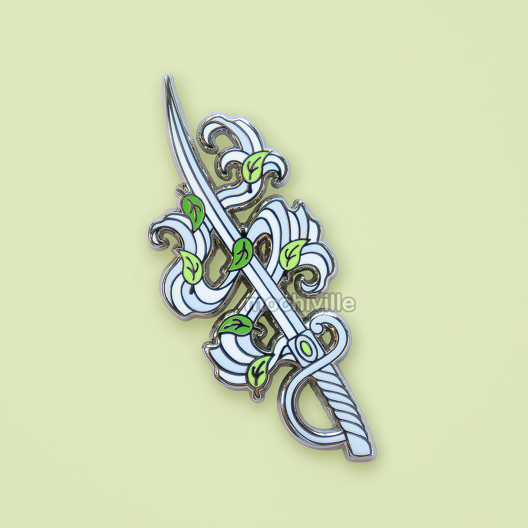 Elemental Wind Sabre Enamel Pin