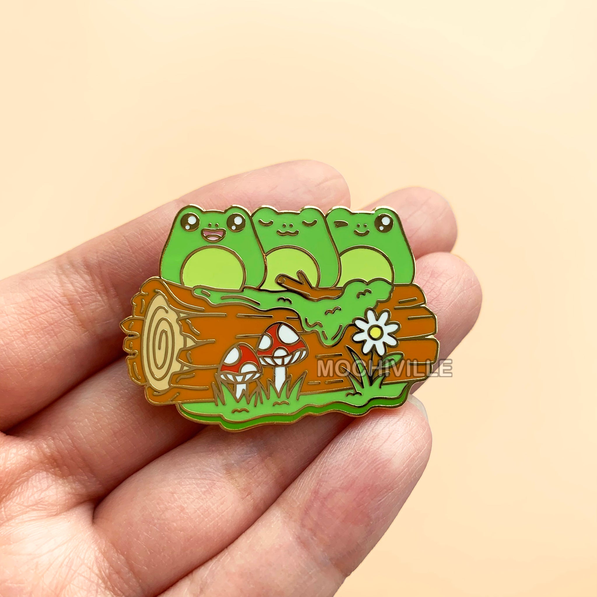 Emotional Froggo Emo Frog Pin Enamel Pin Animal Pins -  Canada in 2023