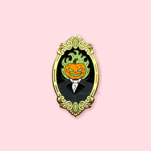 Load image into Gallery viewer, Headless Horseman Portrait Pin
