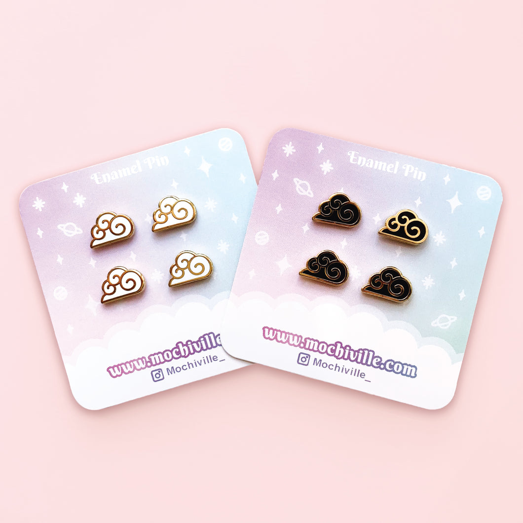 Mini Cloud Enamel Pin