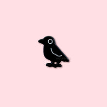 Load image into Gallery viewer, Mini Crow Pin
