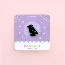 Load image into Gallery viewer, Mini Crow Pin
