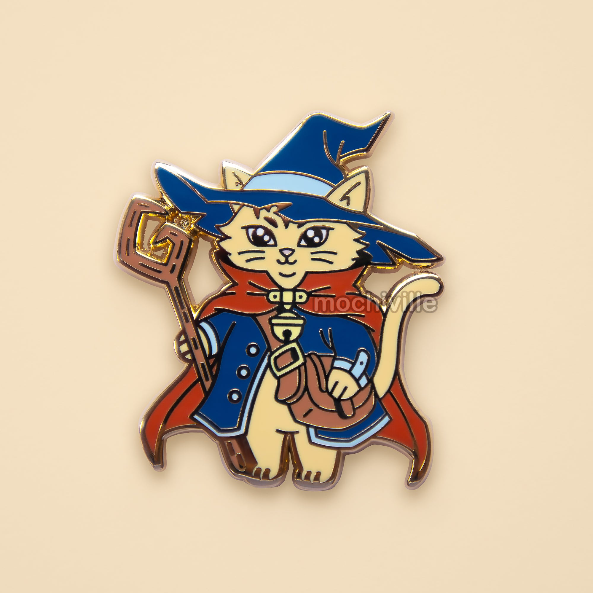 Wizard Cat Enamel Pin – Mochiville