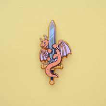 Load image into Gallery viewer, Dragon Great Sword | Enamel Pin
