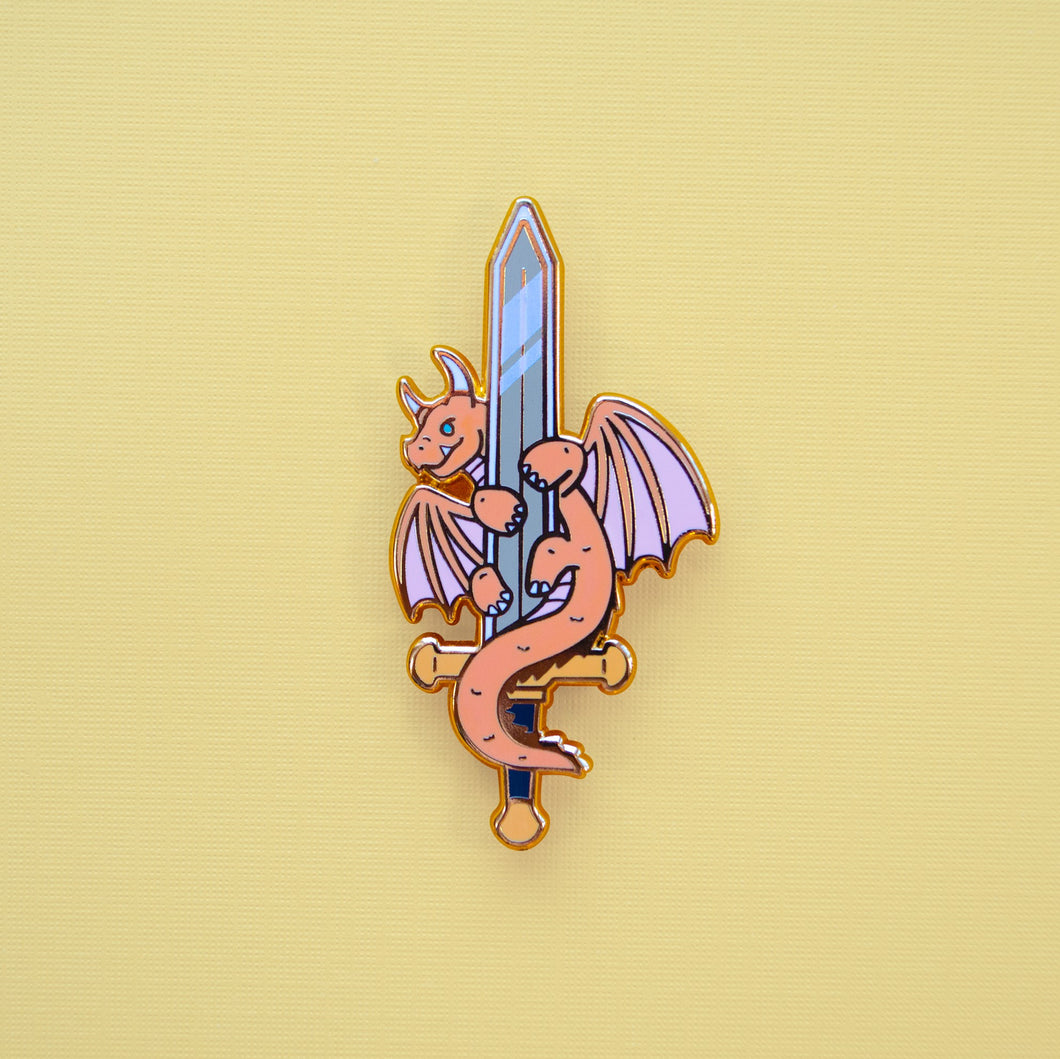 Dragon Great Sword | Enamel Pin