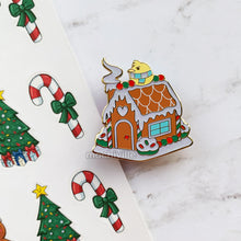 Load image into Gallery viewer, Gingerbread House | Enamel Pin
