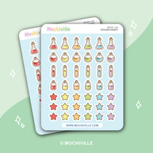 Load image into Gallery viewer, Magical Potions &amp; Stars Vinyl Sticker Sheet
